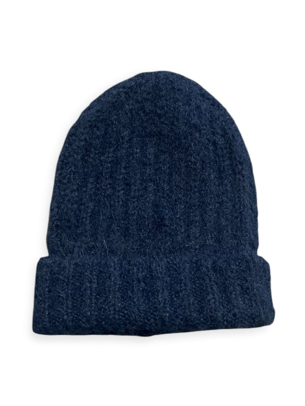 By Anthropologie Wool Blend Beanie Blue Hat Women's